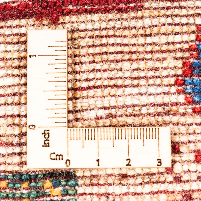 Alfombra Gabbeh - Loribaft Persa - Real - 140 x 100 cm - multicolor