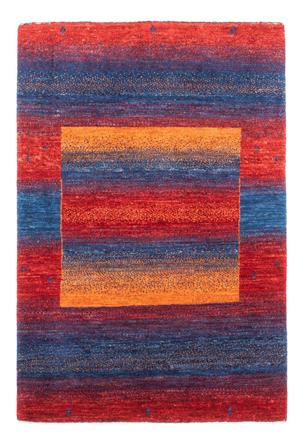 Alfombra Gabbeh - Loribaft Persa - 123 x 81 cm - multicolor