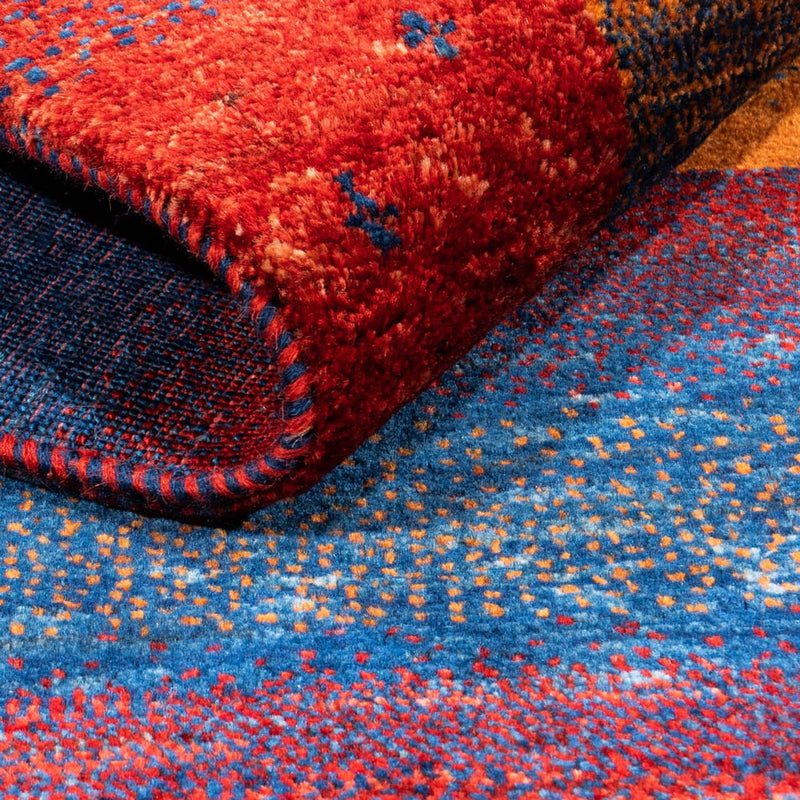 Alfombra Gabbeh - Loribaft Persa - 123 x 81 cm - multicolor