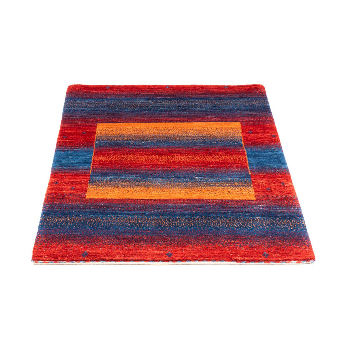 Alfombra Gabbeh - Loribaft Persa - 123 x 81 cm - multicolor