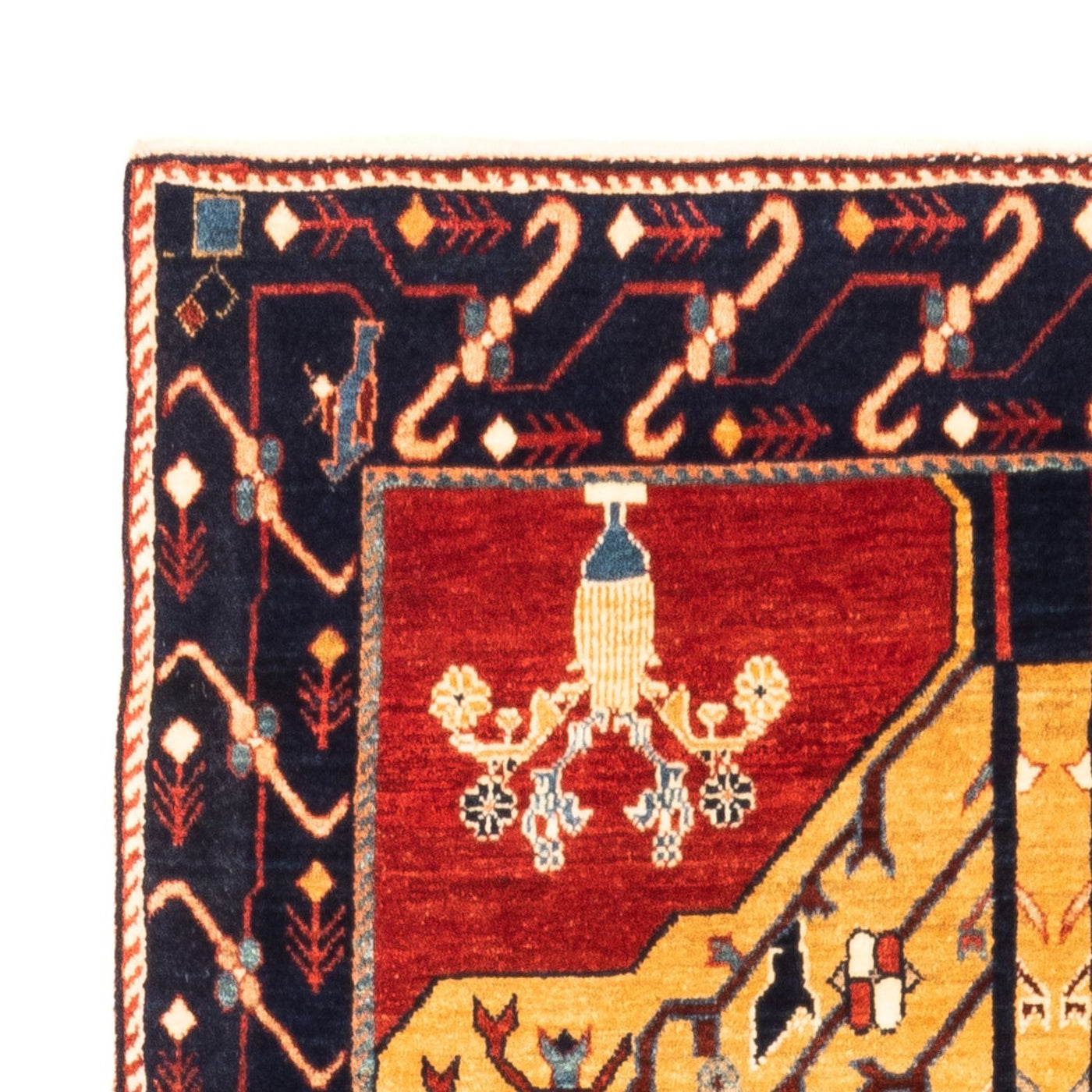 Gabbeh persa Alfombra 170x110cm - Perserteppich Wollteppich