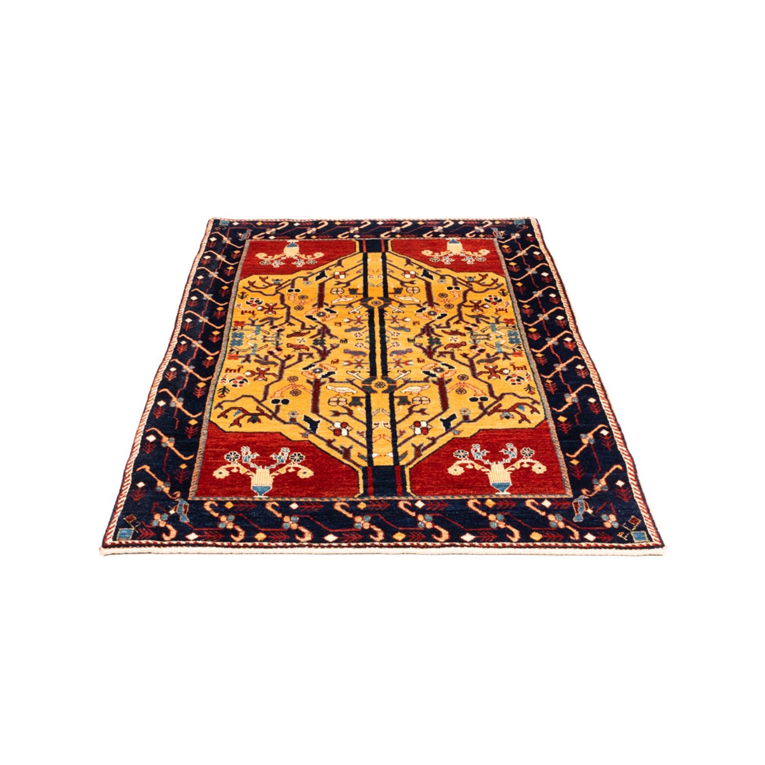 Alfombra Gabbeh - Persa - 170 x 110 cm - oro
