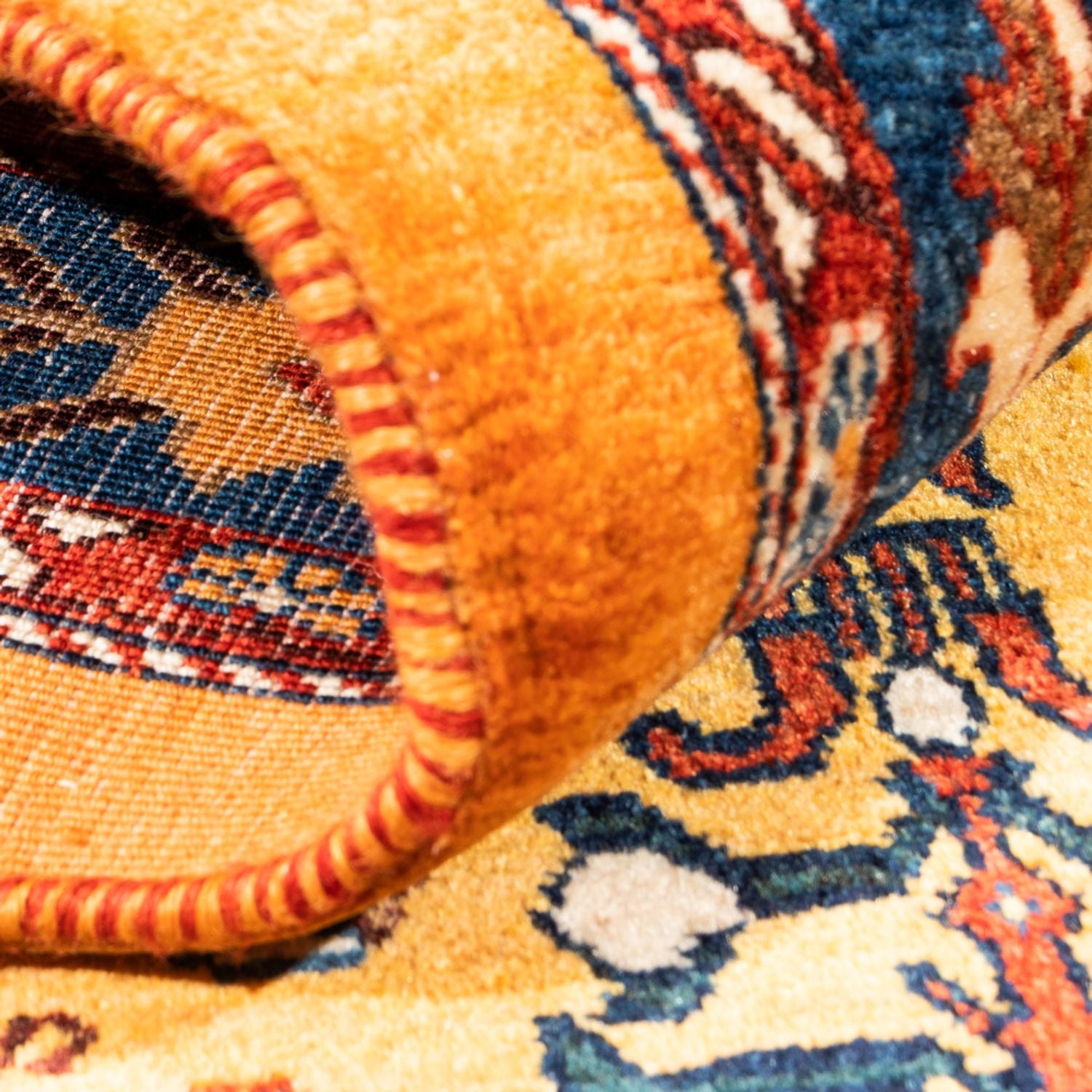 Alfombra Gabbeh - Persa - 157 x 102 cm - oro