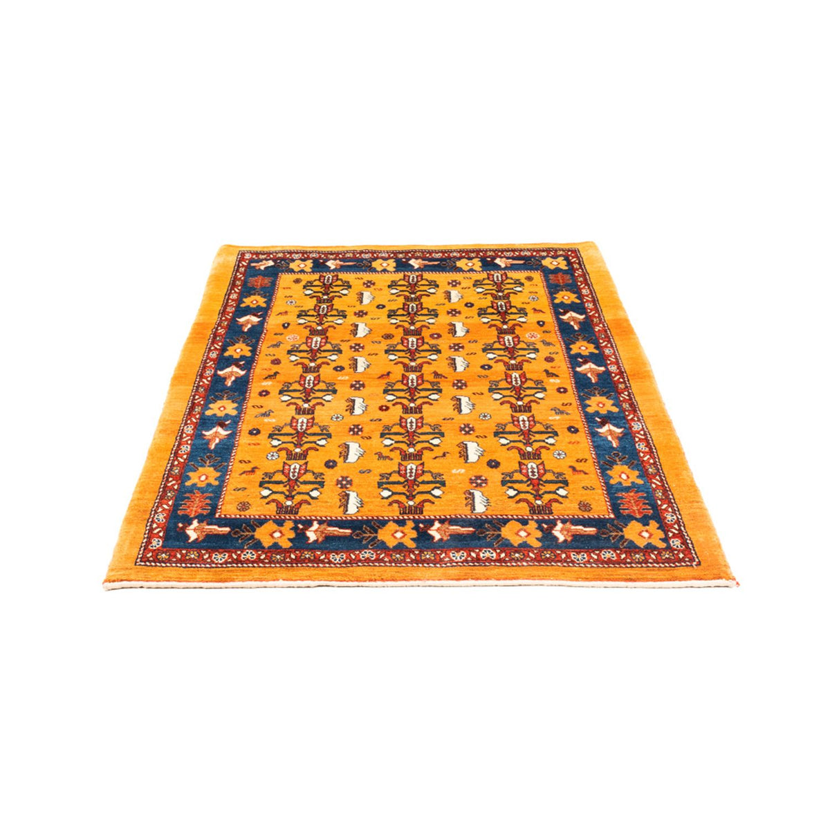 Alfombra Gabbeh - Persa - 157 x 102 cm - oro