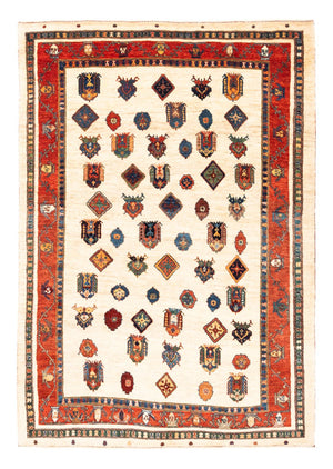 Alfombra Gabbeh - Persa - 214 x 154 cm - beige