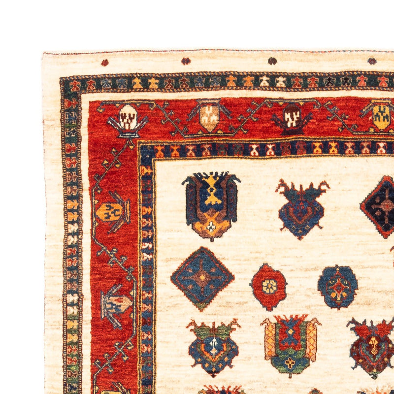 Alfombra Gabbeh - Persa - 214 x 154 cm - beige