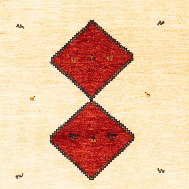 Alfombra Gabbeh - Persa - 210 x 140 cm - beige