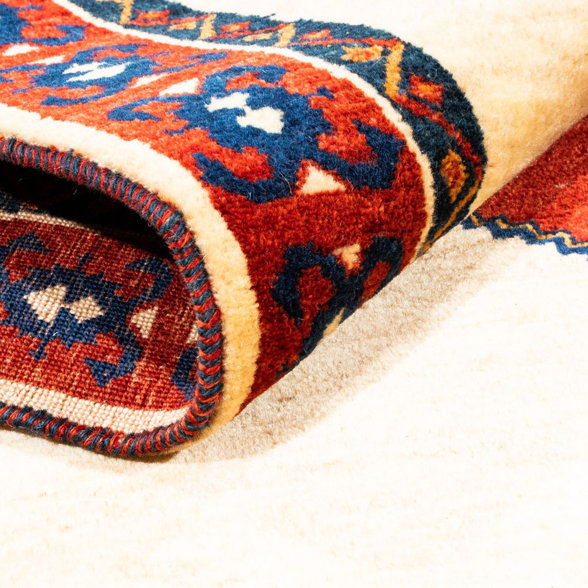 Alfombra Gabbeh - Persa - 210 x 140 cm - beige