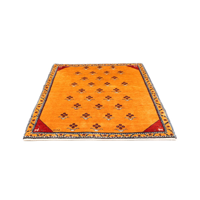 Alfombra Gabbeh - Persa - 170 x 128 cm - oro