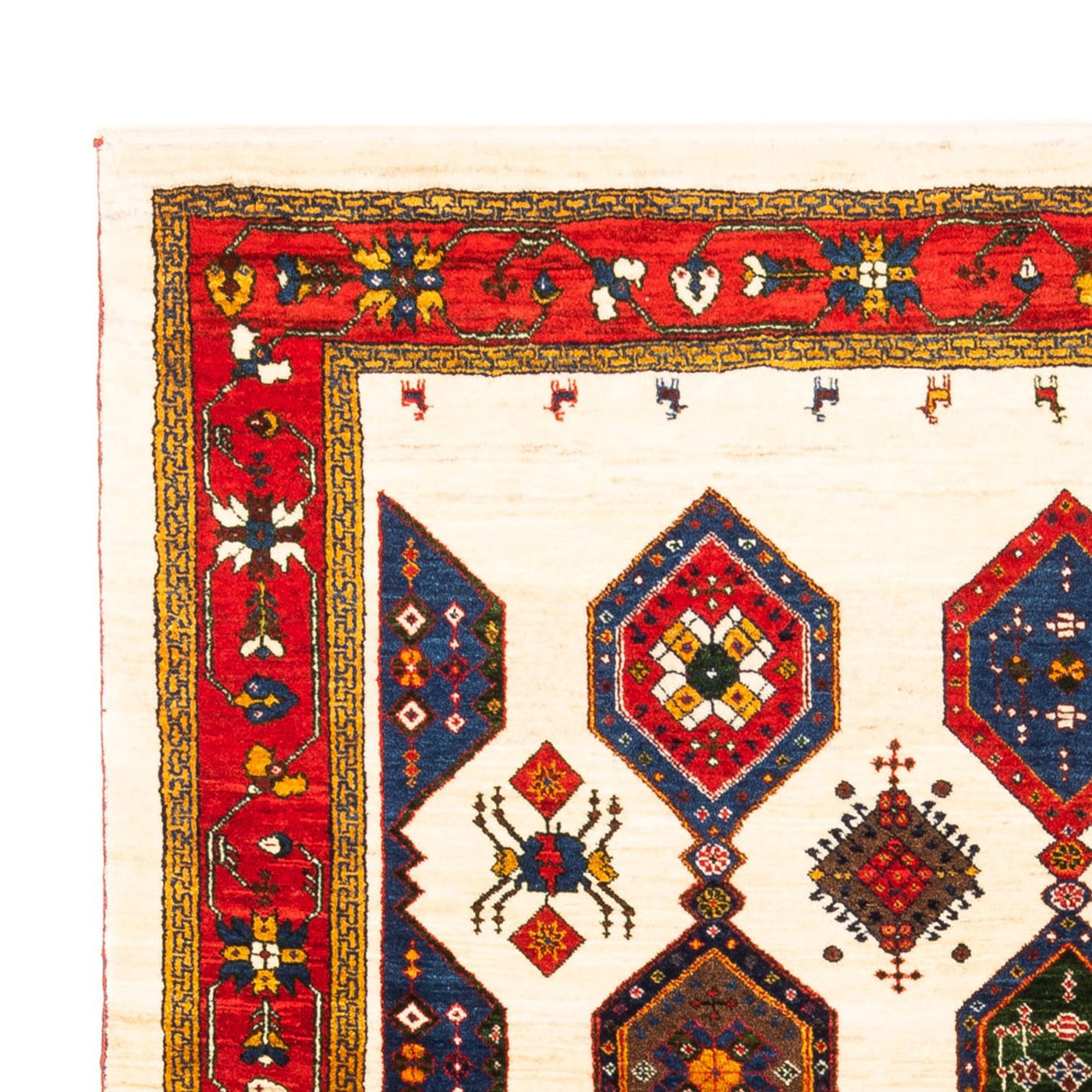 Gabbeh persa Alfombra 205x153cm - Perserteppich Wollteppich