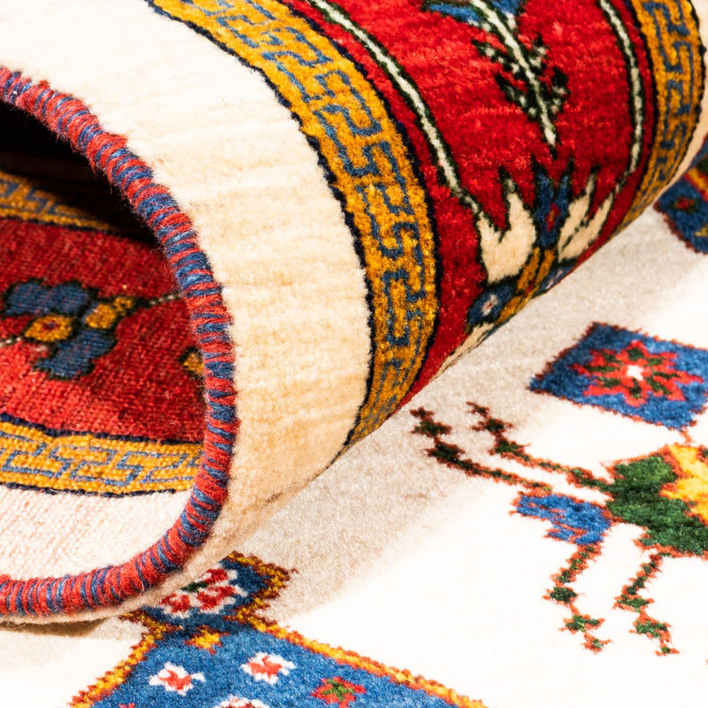 Alfombra Gabbeh - Persa - 205 x 153 cm - multicolor