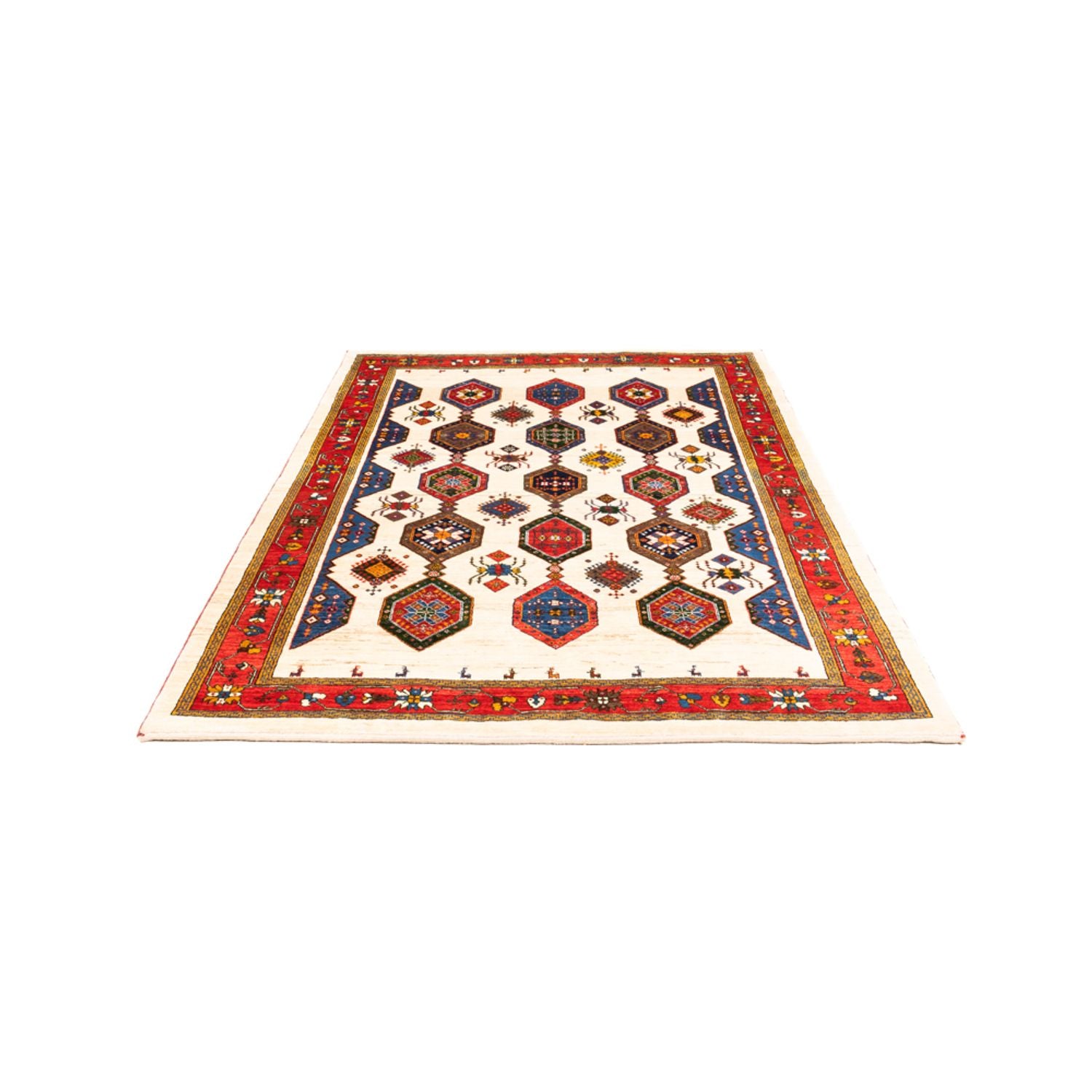 Alfombra Gabbeh - Persa - 205 x 153 cm - multicolor