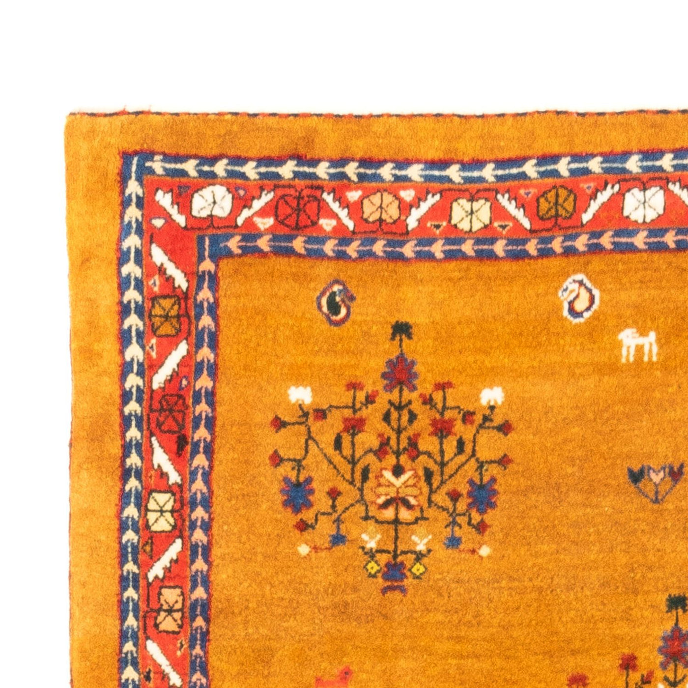 Gabbeh persa Alfombra 150x100cm - Perserteppich Wollteppich