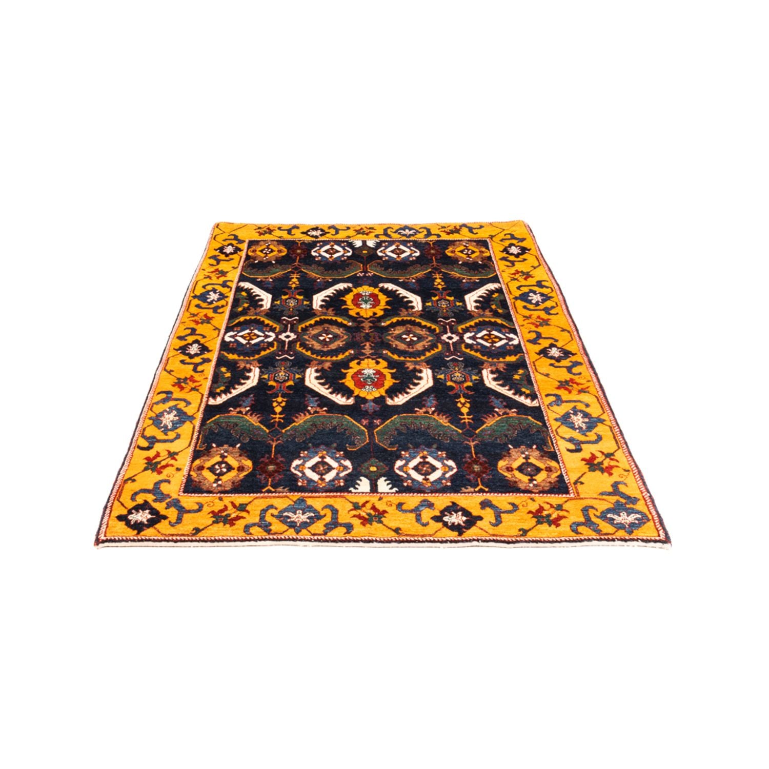 Alfombra Gabbeh - Persa - 173 x 113 cm - azul oscuro
