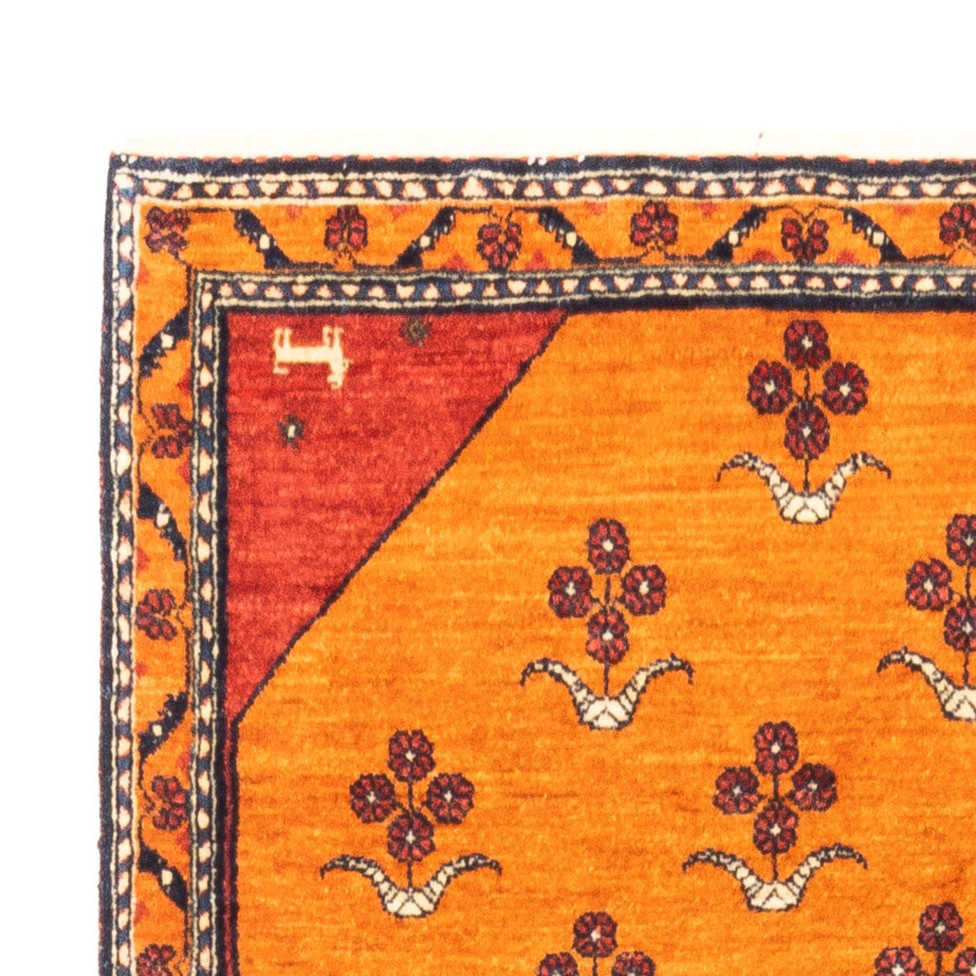 Gabbeh persa Alfombra 150x102cm - Perserteppich Wollteppich