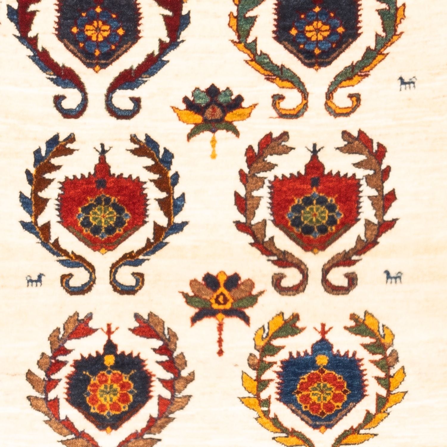 Alfombra Gabbeh - Persa - 155 x 115 cm - crema