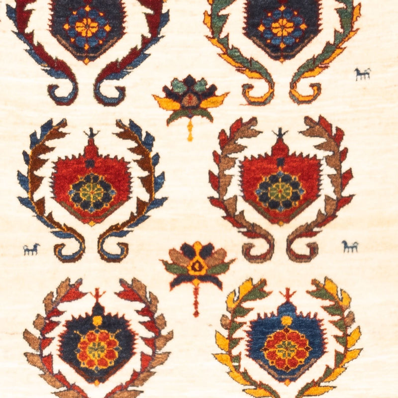 Alfombra Gabbeh - Persa - 155 x 115 cm - crema
