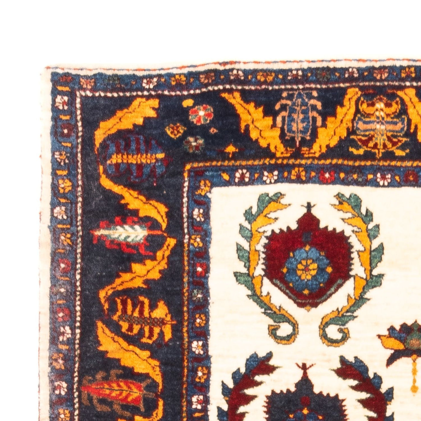Gabbeh Persa Alfombra 155x115cm - Perserteppich Wollteppich
