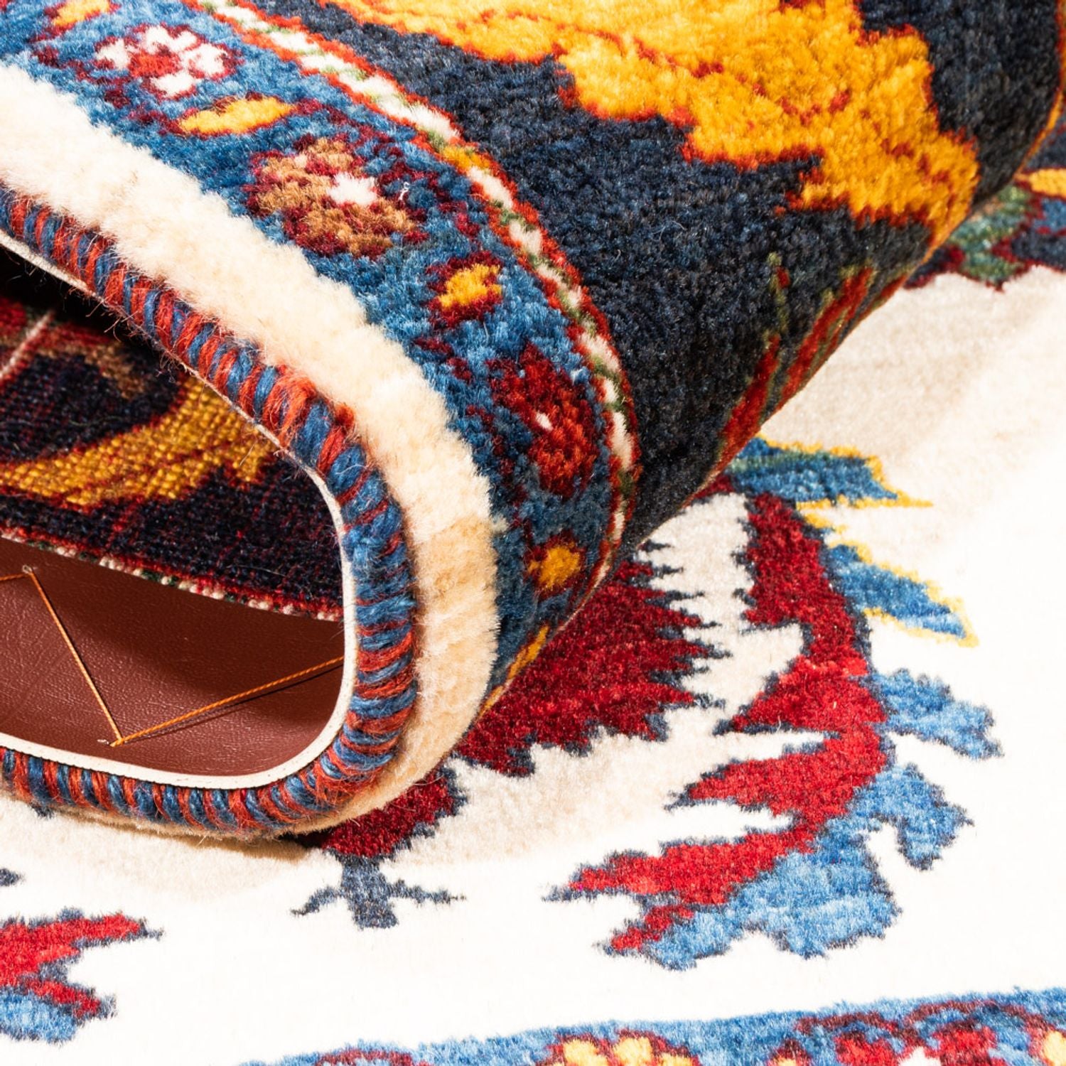 Alfombra Gabbeh - Persa - 155 x 115 cm - crema