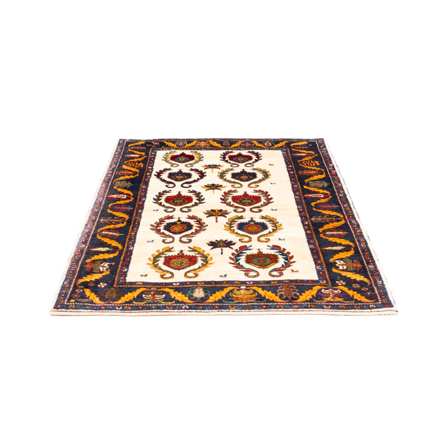 Alfombra Gabbeh - Persa - 155 x 115 cm - crema