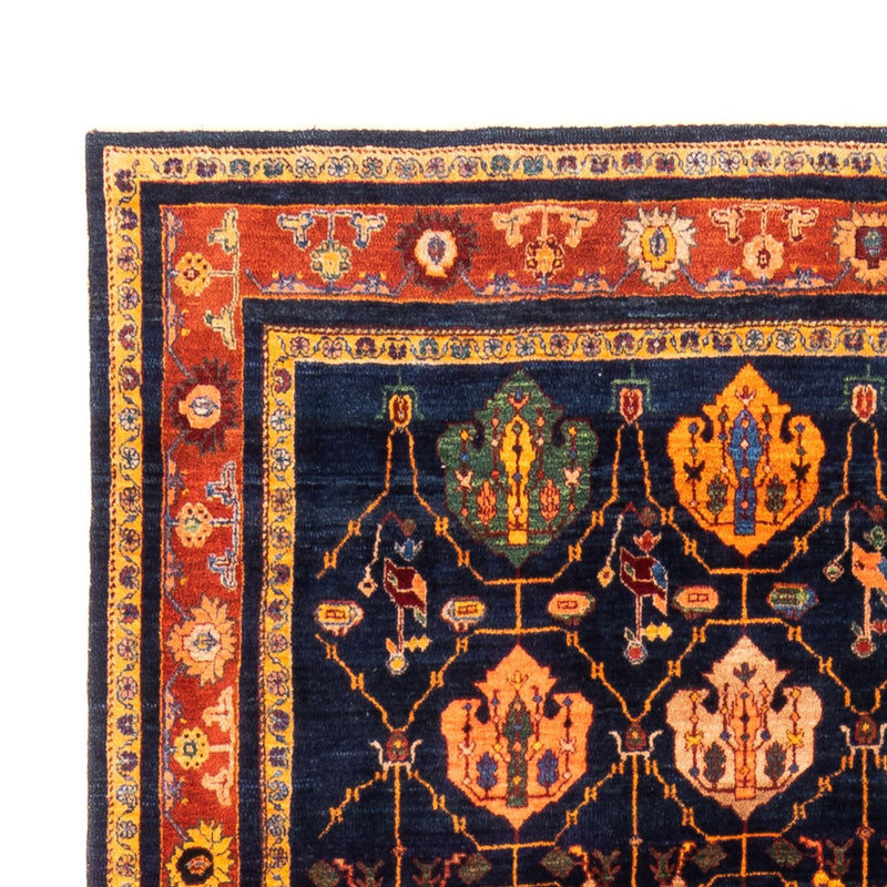 Alfombra Gabbeh - Persa - 257 x 185 cm - azul oscuro