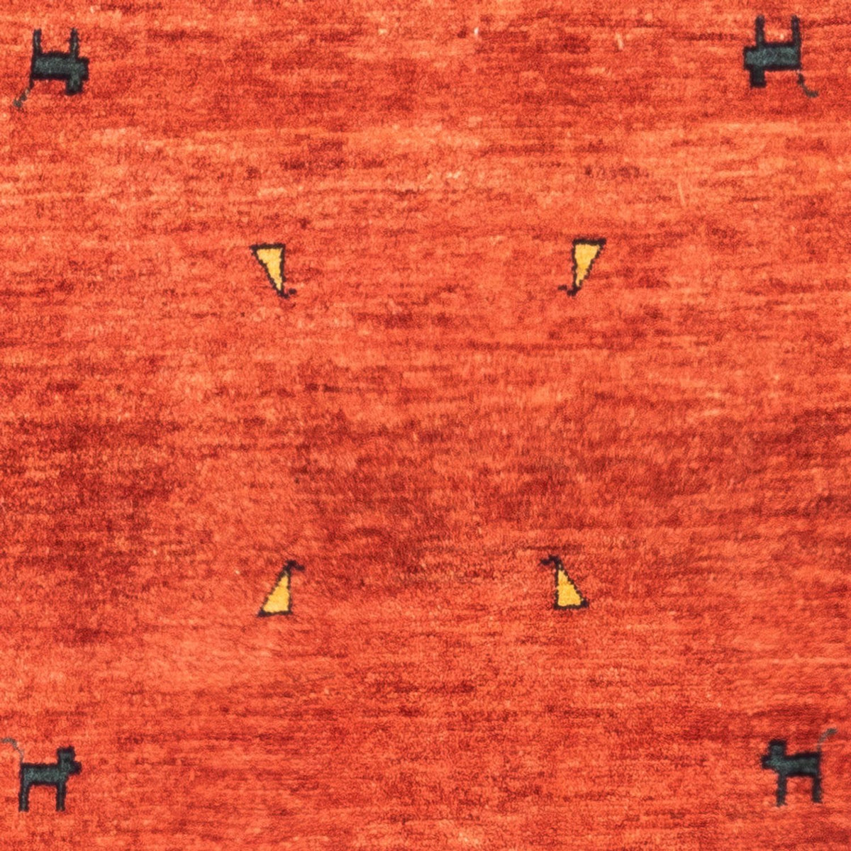 Alfombra Gabbeh - Persa - 150 x 103 cm - terracota