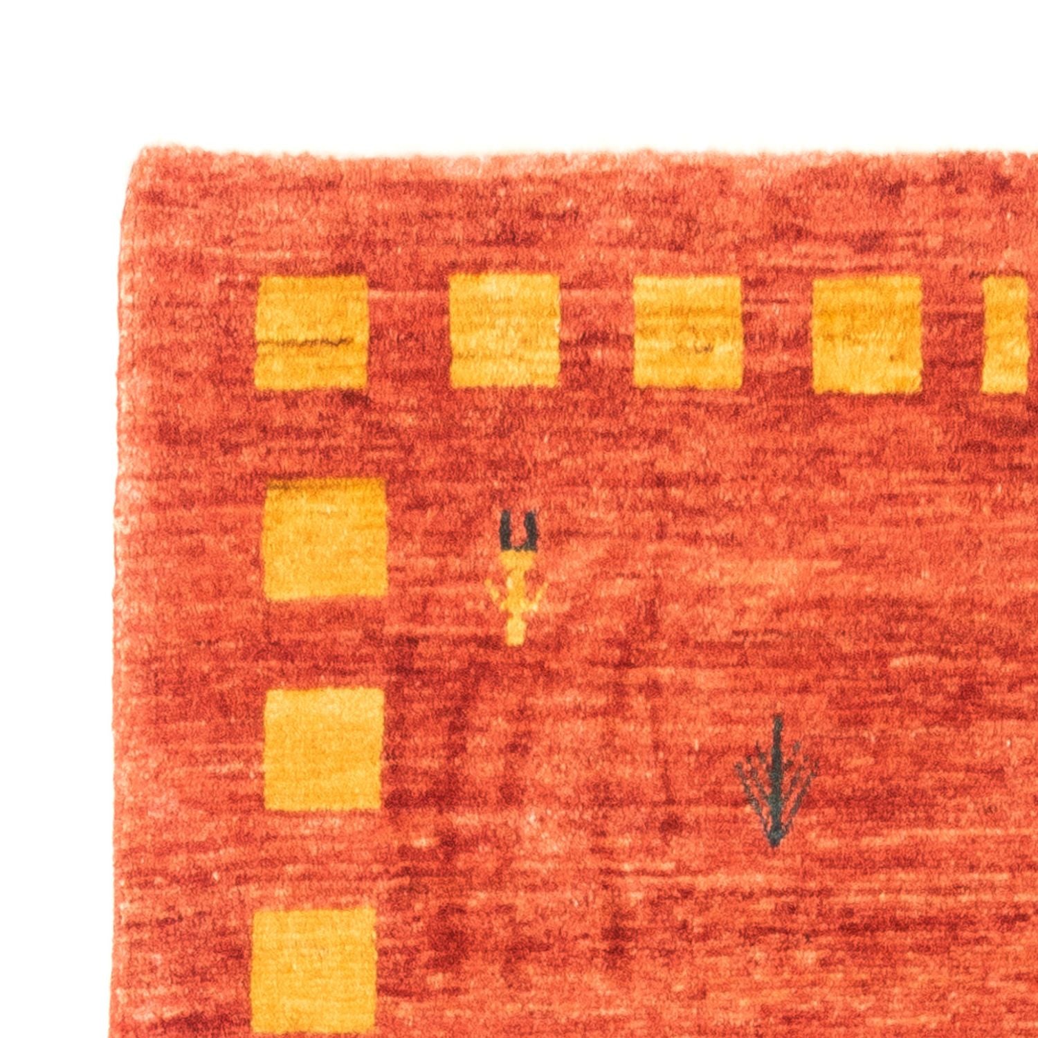 Alfombra Gabbeh - Persa - 150 x 103 cm - terracota