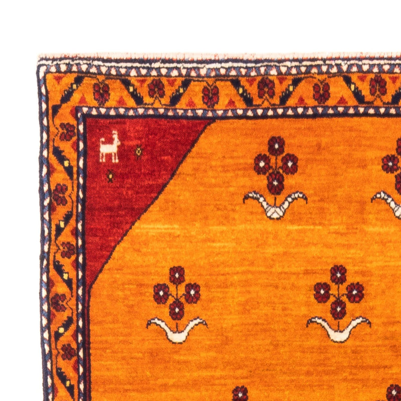 Alfombra Gabbeh - Persa - 155 x 104 cm - oro