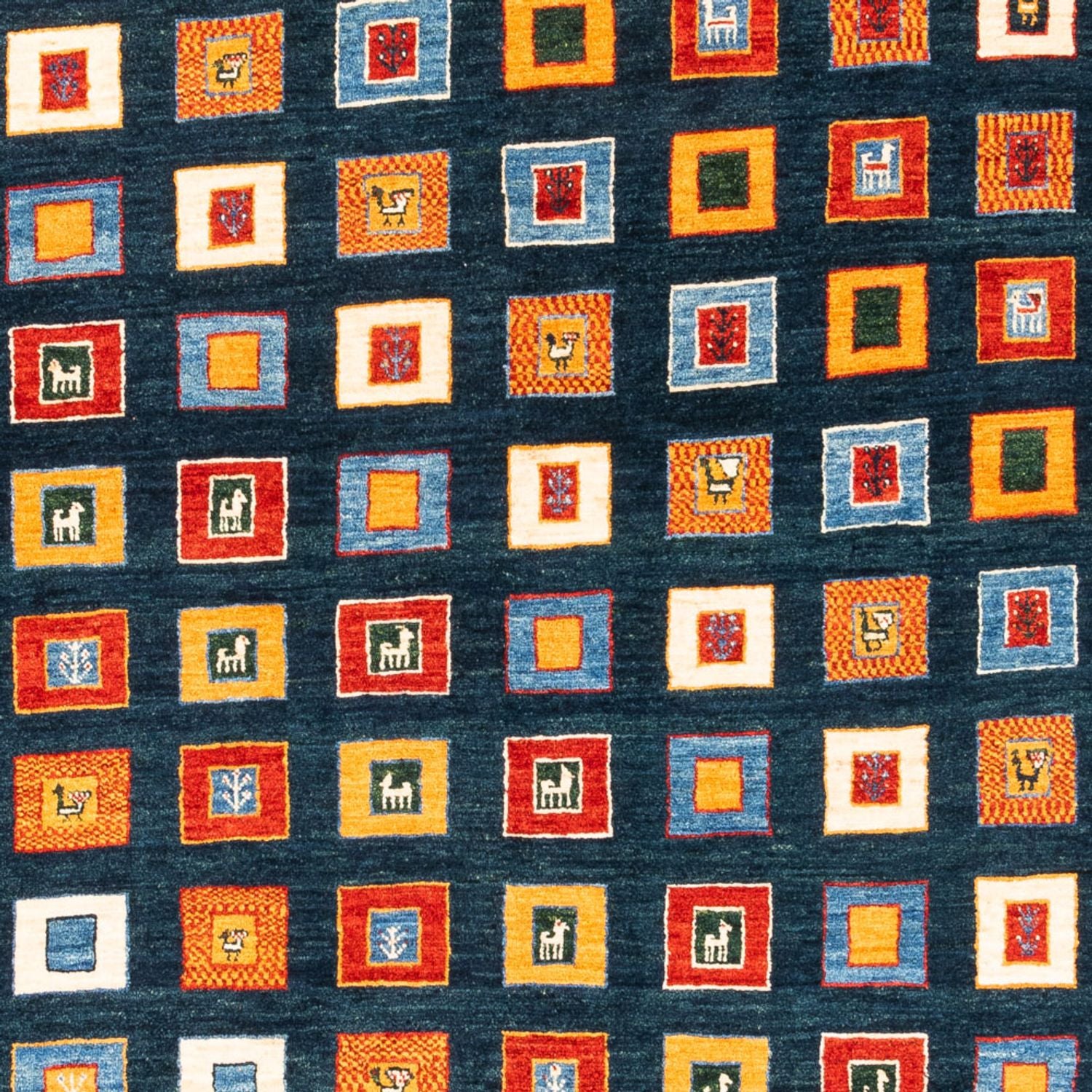 Alfombra Gabbeh - Persa - 238 x 168 cm - multicolor