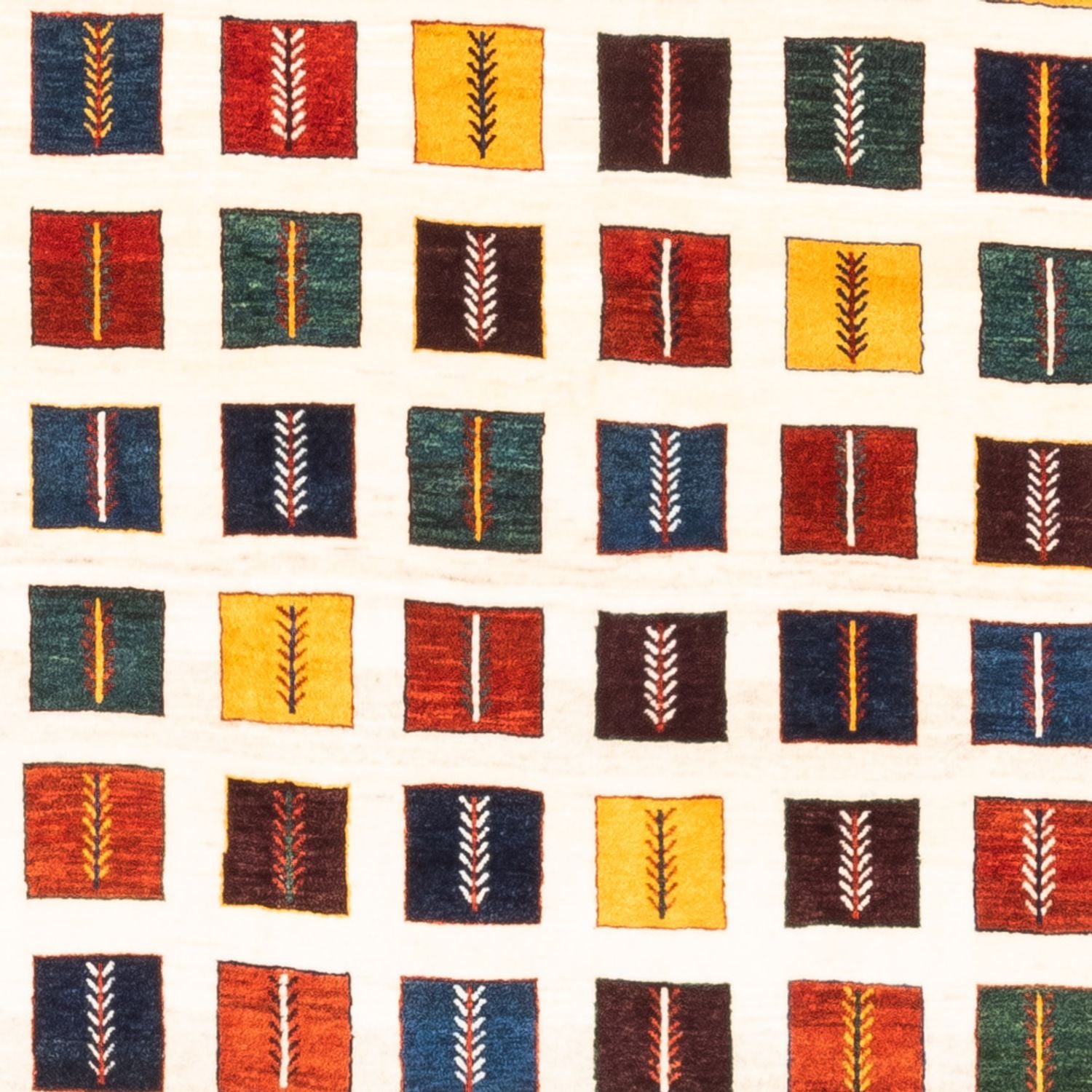 Alfombra Gabbeh - Persa - 207 x 157 cm - multicolor
