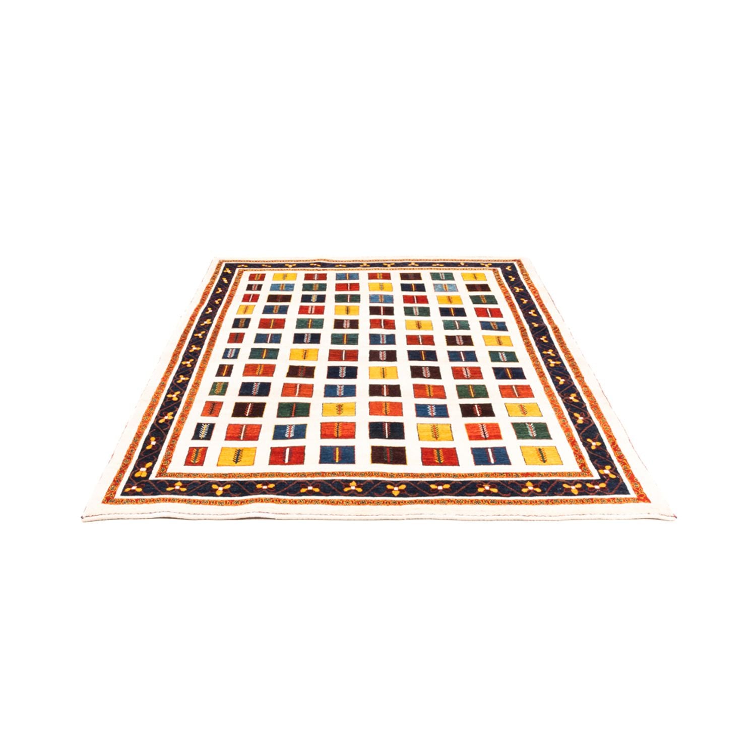 Alfombra Gabbeh - Persa - 207 x 157 cm - multicolor
