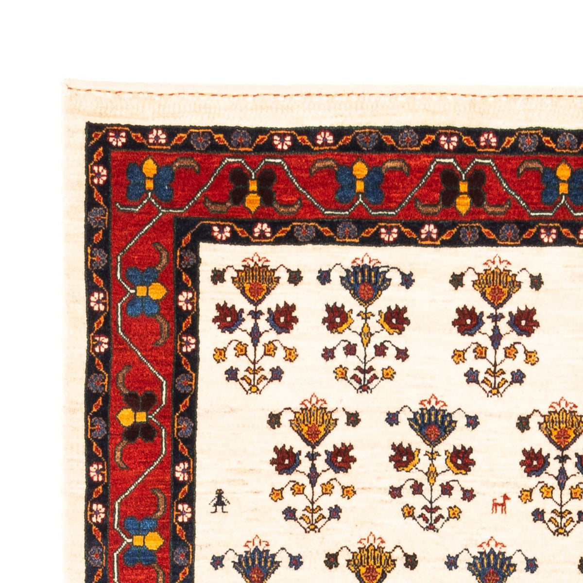 Gabbeh persa Alfombra 127x194cm - Perserteppich Wollteppich