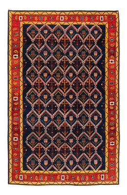 Alfombra Gabbeh - Persa - 205 x 143 cm - azul oscuro