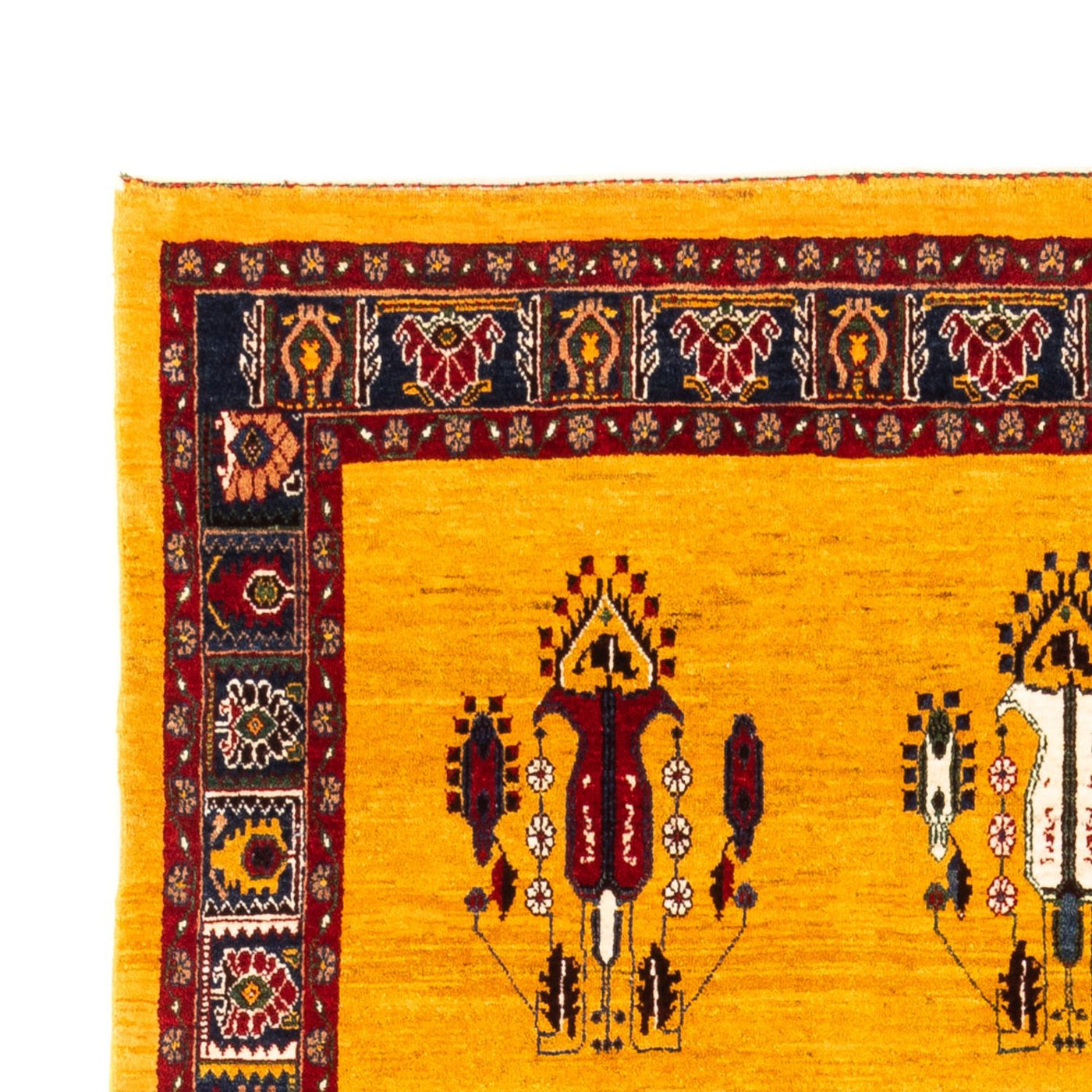 Gabbeh persa Alfombra 230x150cm - Perserteppich Wollteppich
