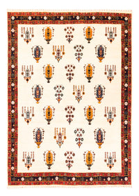 Alfombra Gabbeh - Persa - 215 x 152 cm - crema