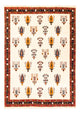Gabbeh Persa Alfombra 215x152cm - Perserteppich Wollteppich