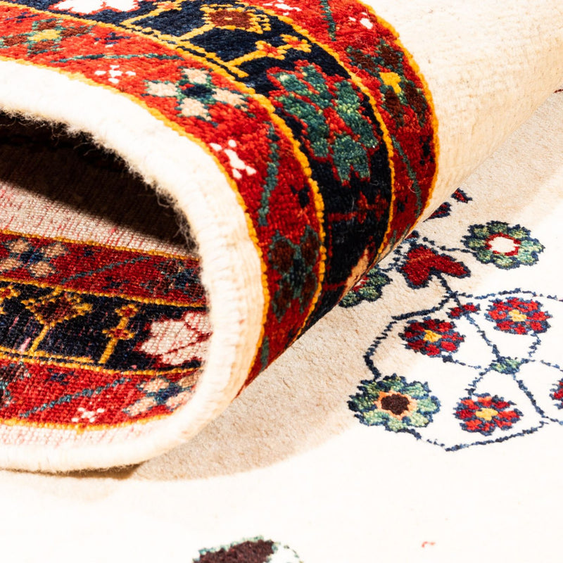 Alfombra Gabbeh - Persa - 215 x 152 cm - crema