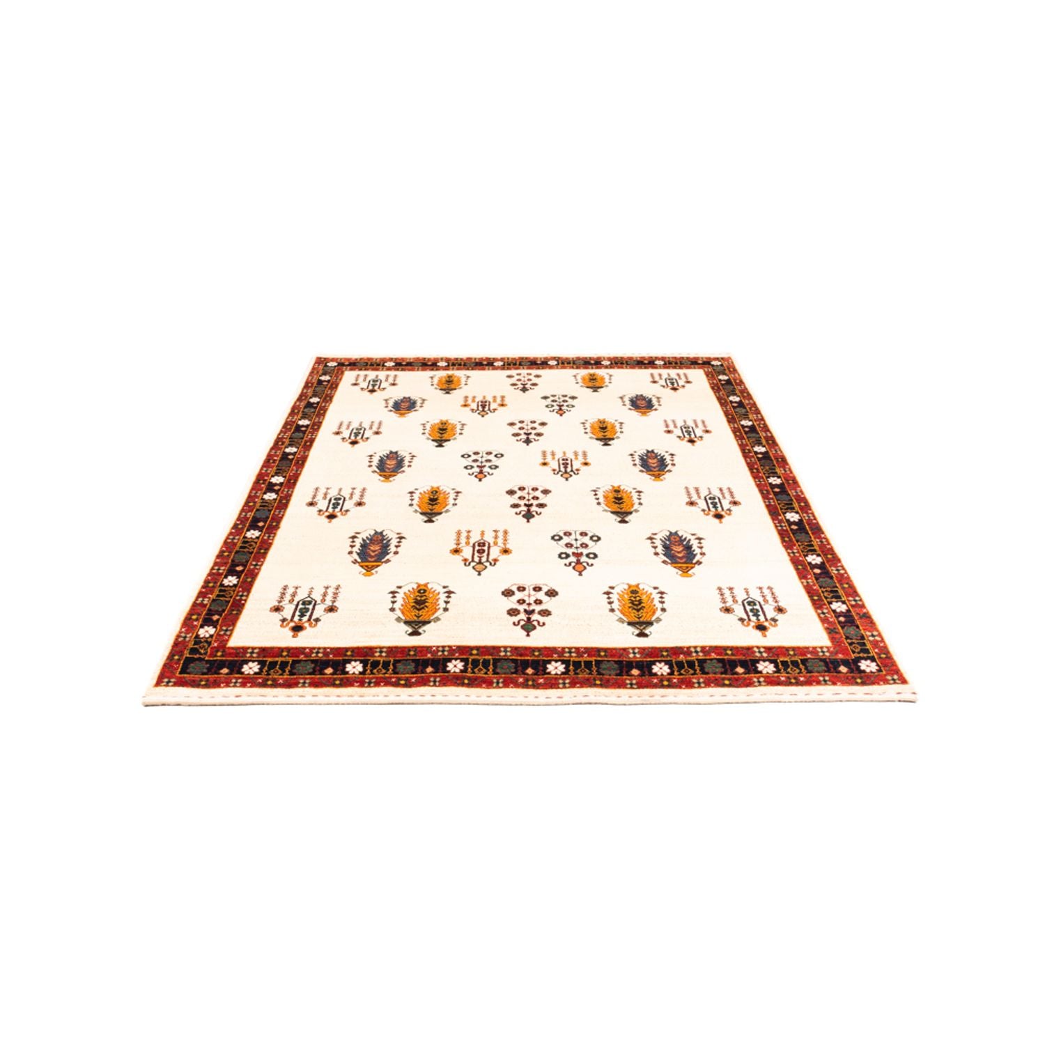 Alfombra Gabbeh - Persa - 215 x 152 cm - crema