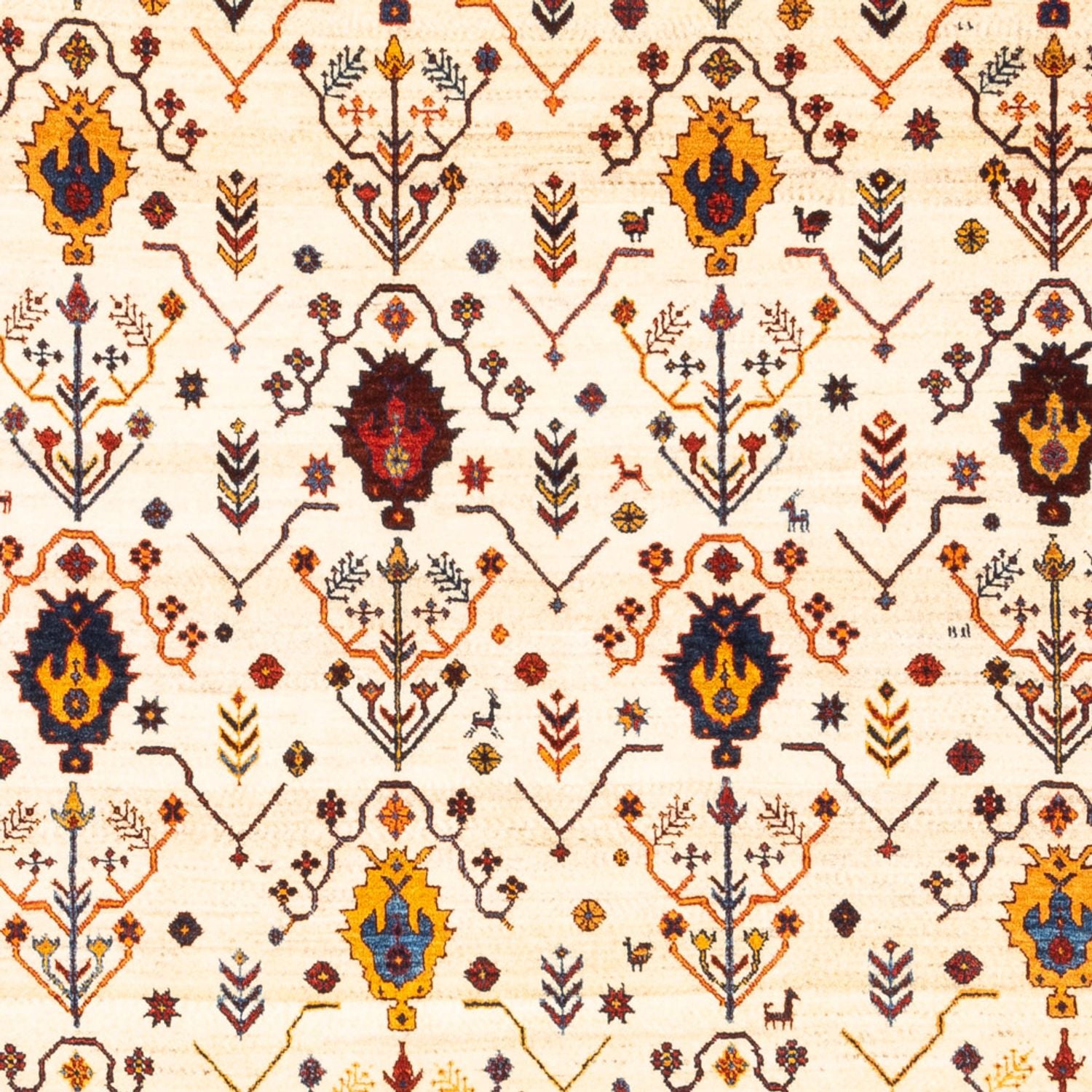 Alfombra Gabbeh - Persa - 212 x 155 cm - crema