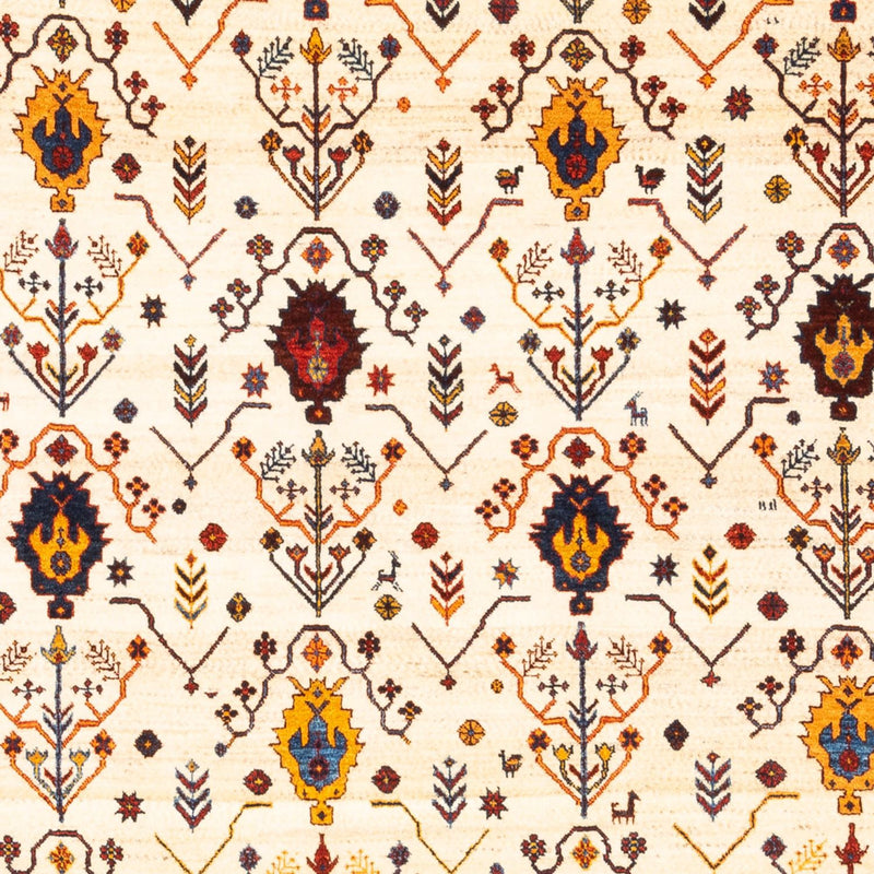 Alfombra Gabbeh - Persa - 212 x 155 cm - crema