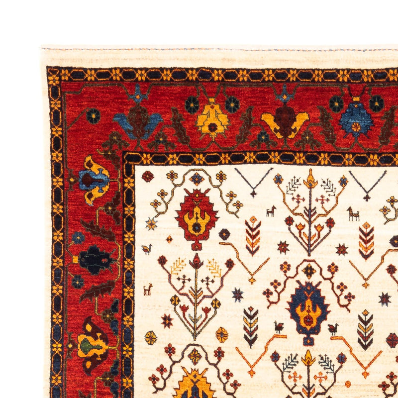 Alfombra Gabbeh - Persa - 212 x 155 cm - crema
