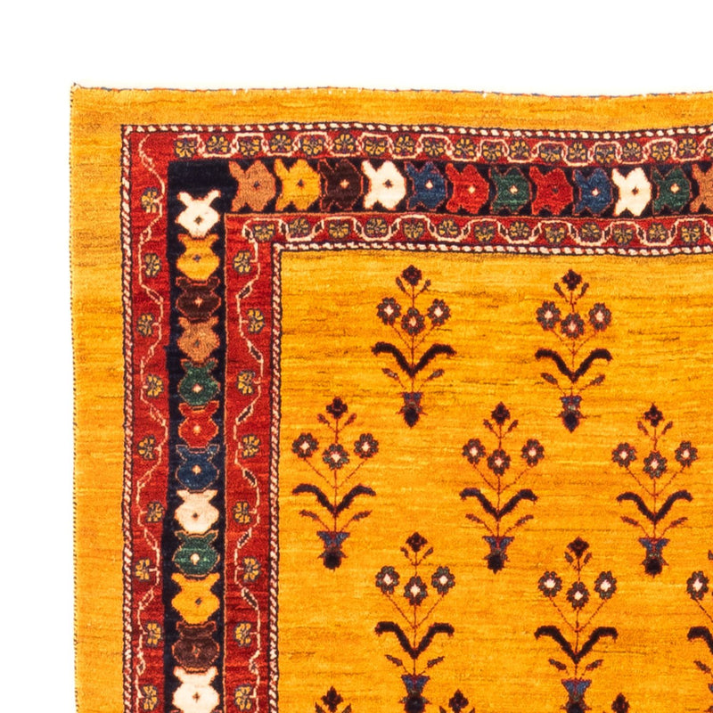 Alfombra Gabbeh - Persa - 198 x 149 cm - oro