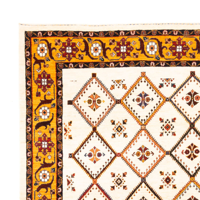 Alfombra Gabbeh - Persa - 234 x 180 cm - crema
