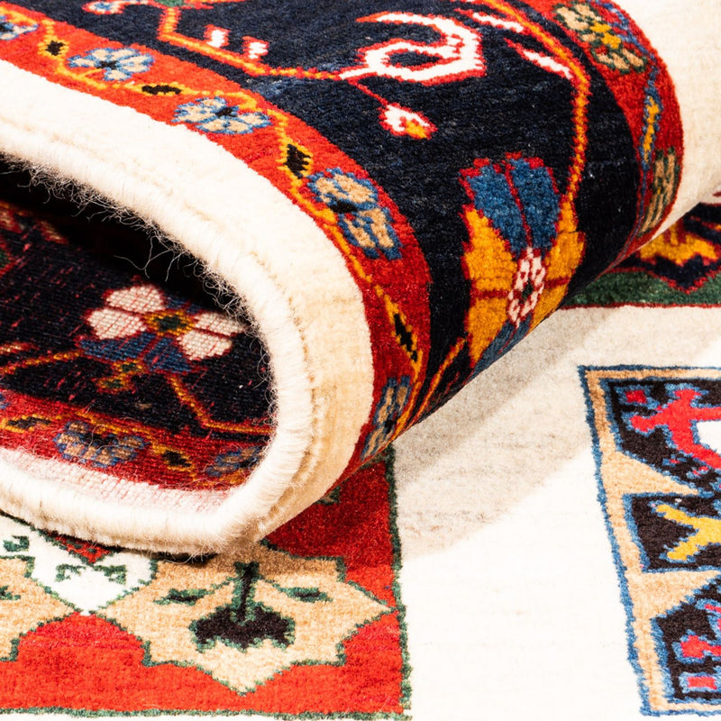 Alfombra Gabbeh - Persa - 210 x 150 cm - beige