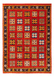 Gabbeh Persa Alfombra 213x150cm - Perserteppich Wollteppich