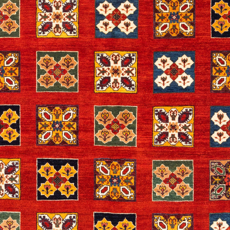 Alfombra Gabbeh - Persa - 213 x 150 cm - naranja