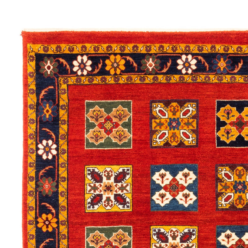 Alfombra Gabbeh - Persa - 213 x 150 cm - naranja