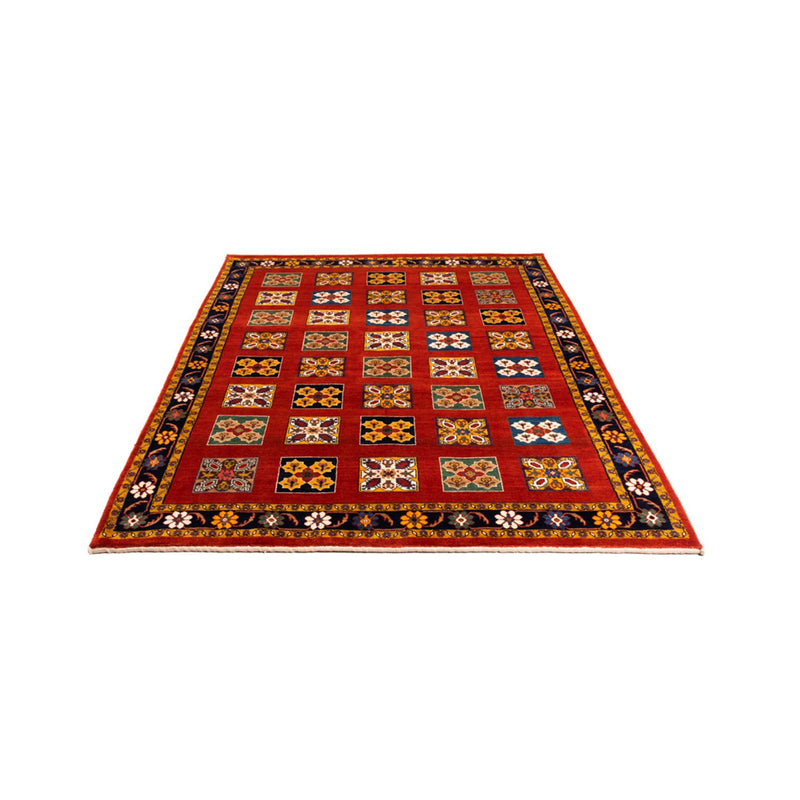 Alfombra Gabbeh - Persa - 213 x 150 cm - naranja