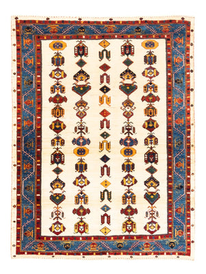 Alfombra Gabbeh - Persa - 194 x 145 cm - crema