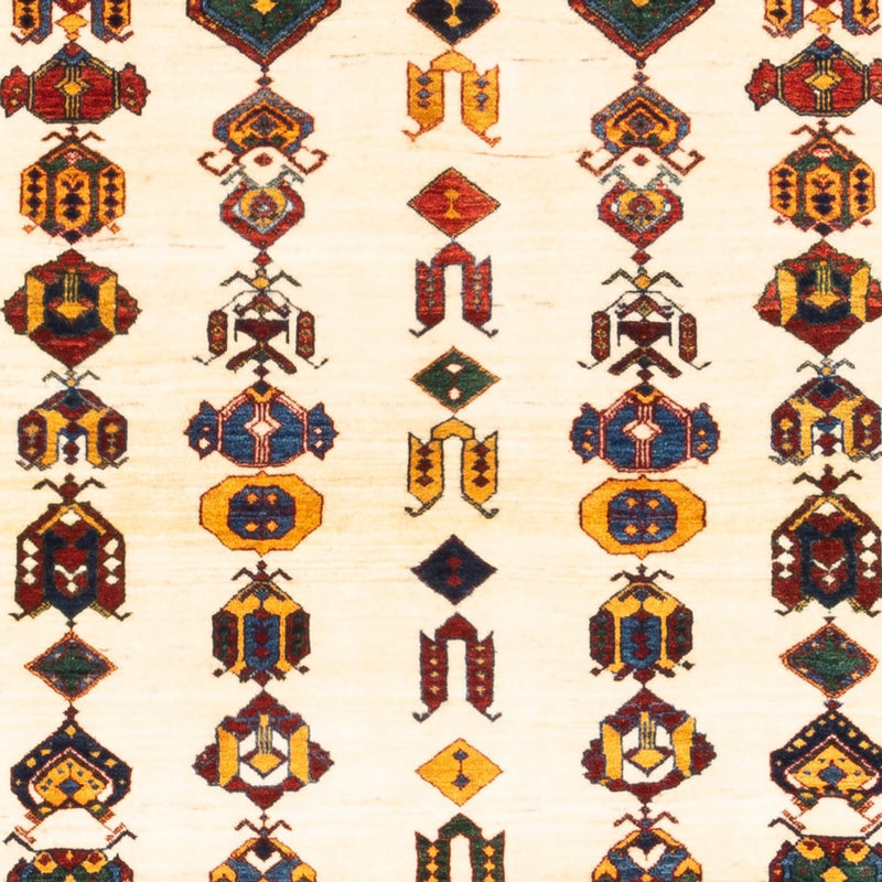 Alfombra Gabbeh - Persa - 194 x 145 cm - crema